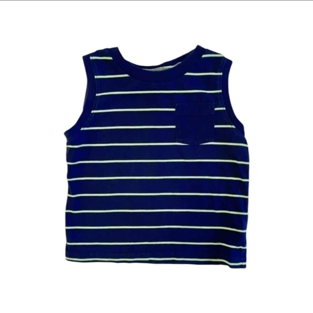Circo Striped Summer Sleeveless Tank Top Boy’s Size 2T